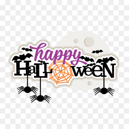 Happy Halloween Clip Art Png | Hall