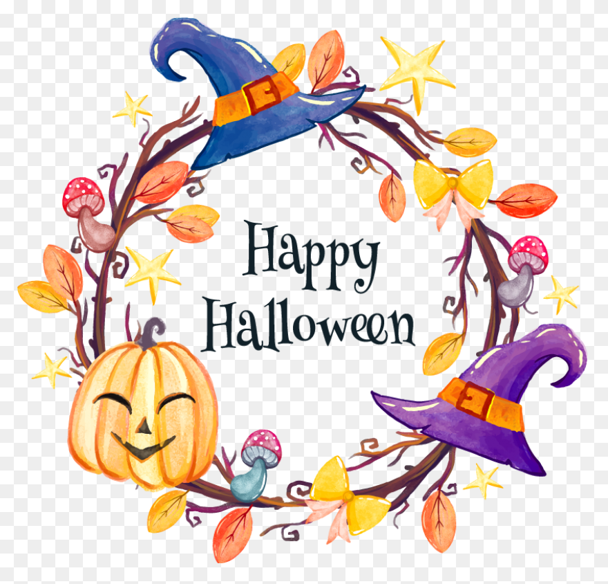 Happy Halloween Clip Art Png | Hall
