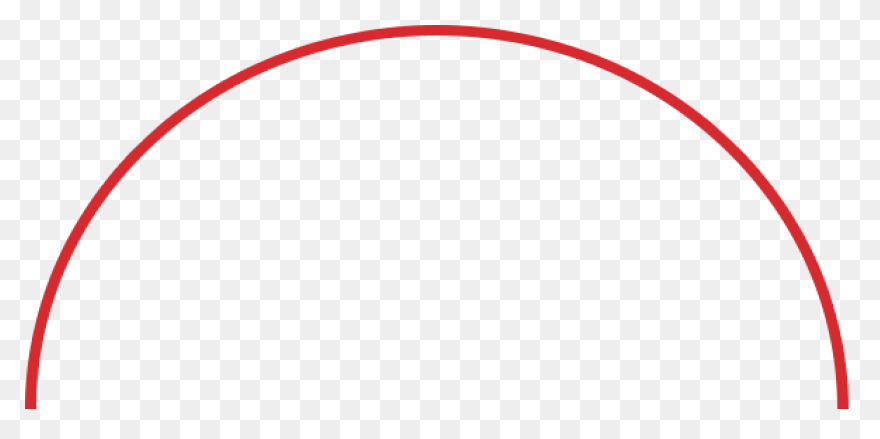 Circle - Half - 2D Shape Semi Circl