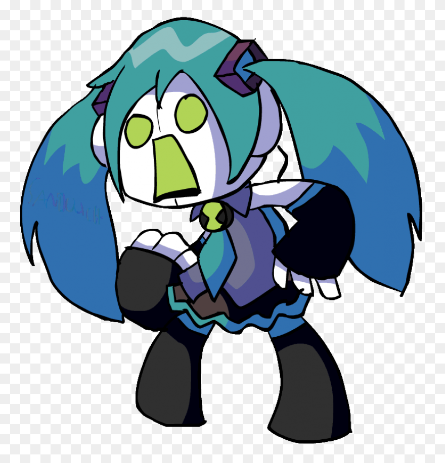 Hatsune Miku | Black Rock Shooter W