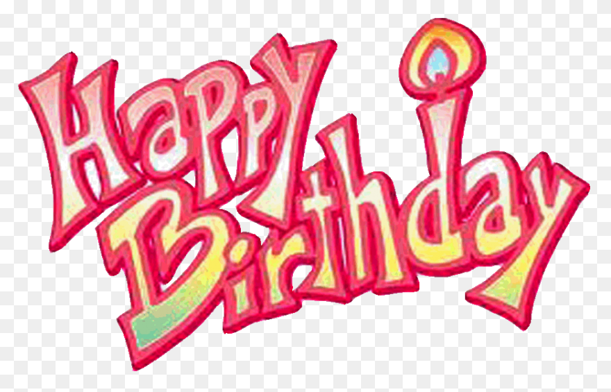 Happy Birthday Clipart Transparent 