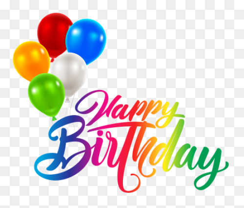 Happy Birthday Clipart Transparent 