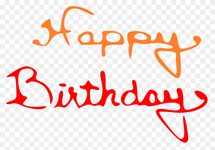Happy Birthday Clipart Transparent 
