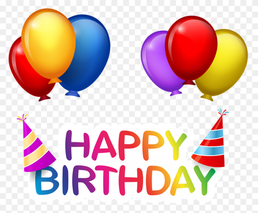 Happy Birthday Clipart Transparent 