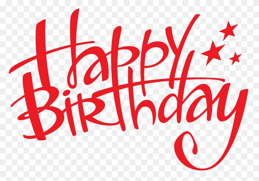 Happy Birthday Clipart Transparent 