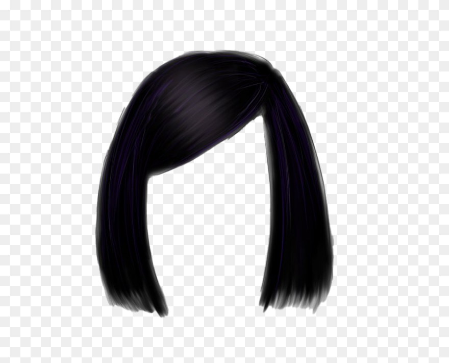 White Hair Clipart Wavy Hair - Png 