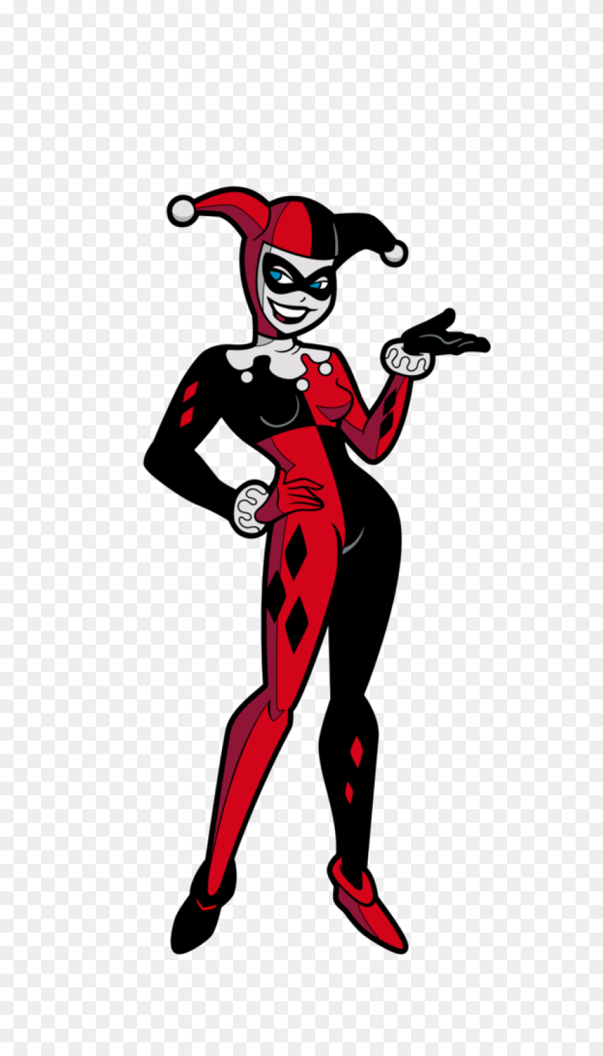 Harley Quinn Life-Size Bust By Side