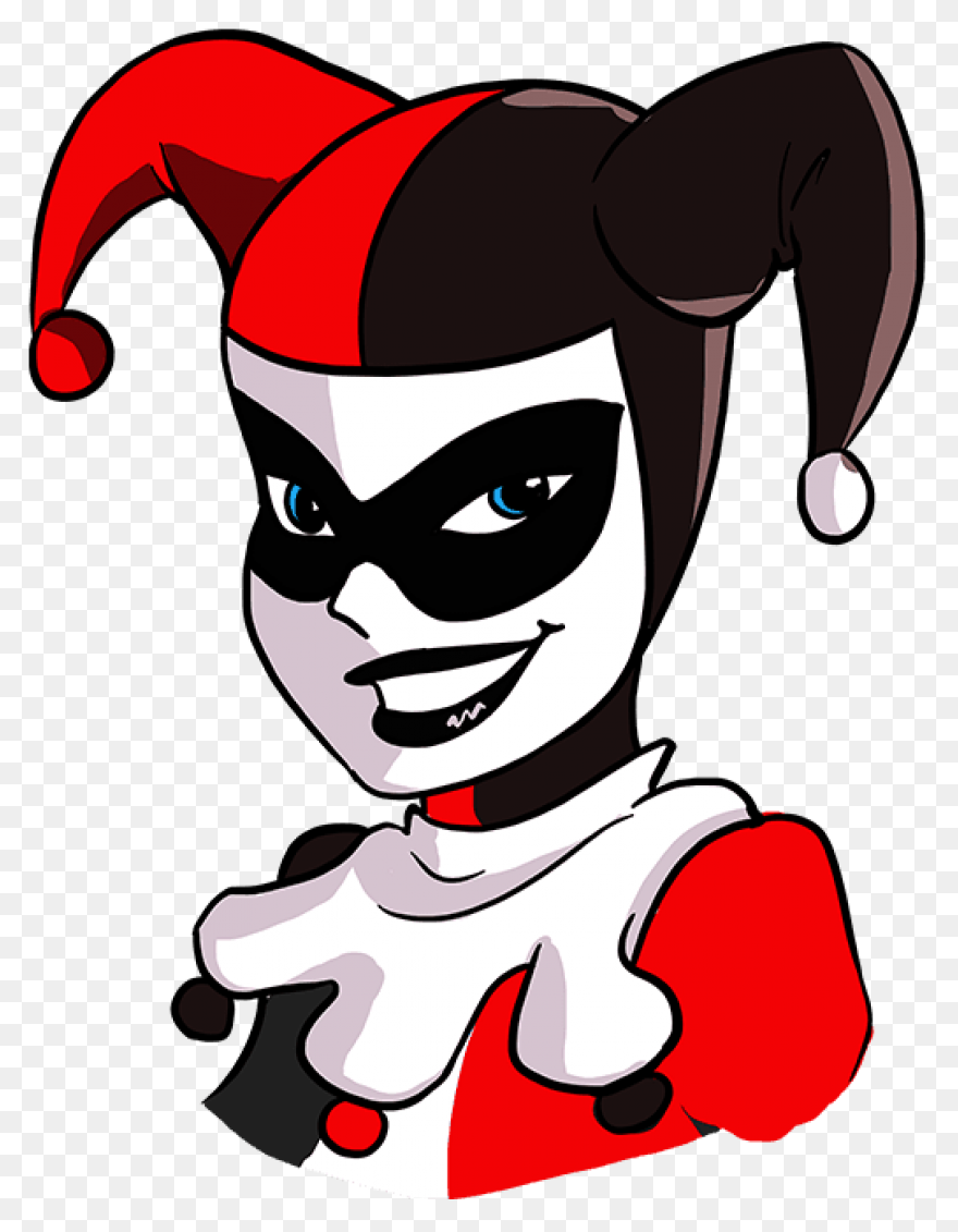 Harley Quinn Life-Size Bust By Side