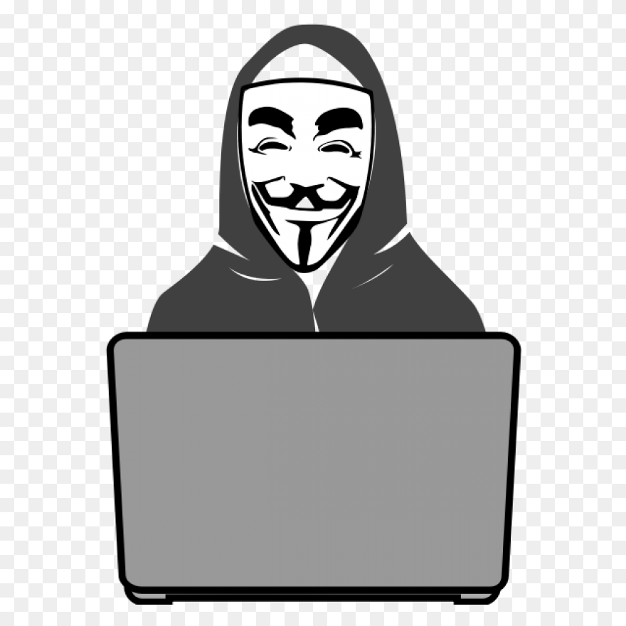 Working At Desk - Computer Hacker C