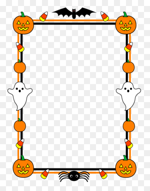 Free Halloween Frames Png, Download