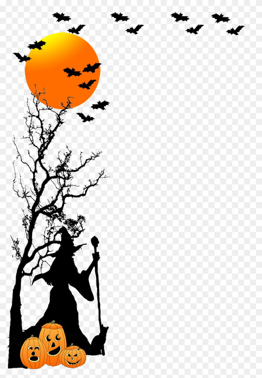 Free Halloween Frames Png, Download