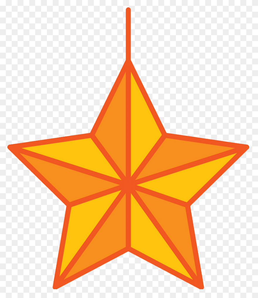 Aesthetic Hanging Stars Transparent