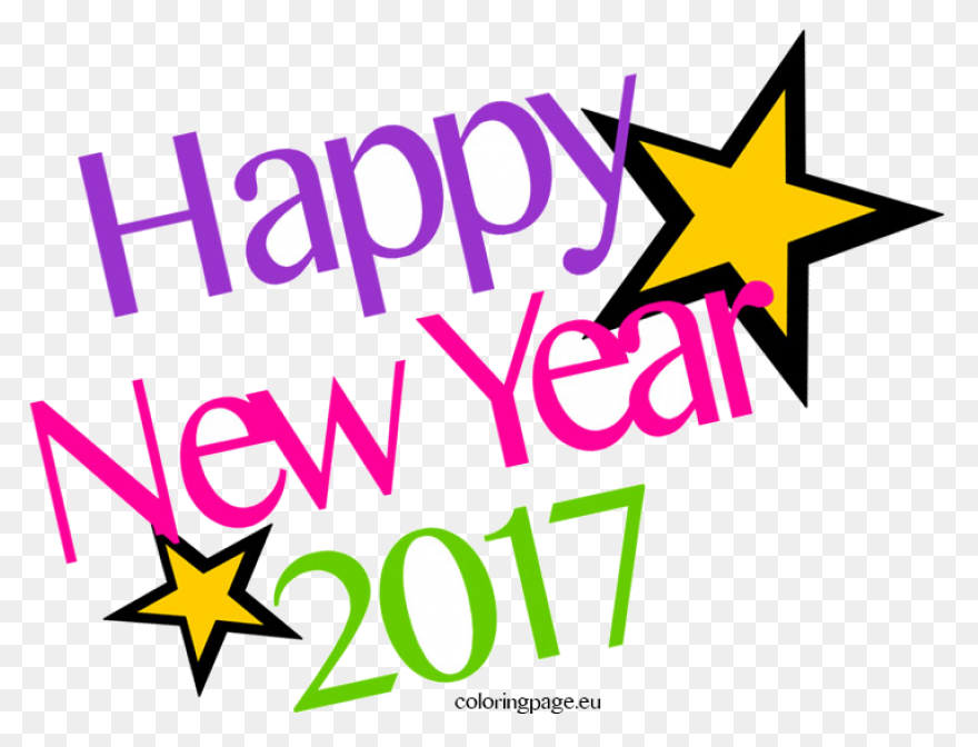 Download Happy New Year Coloring Pa