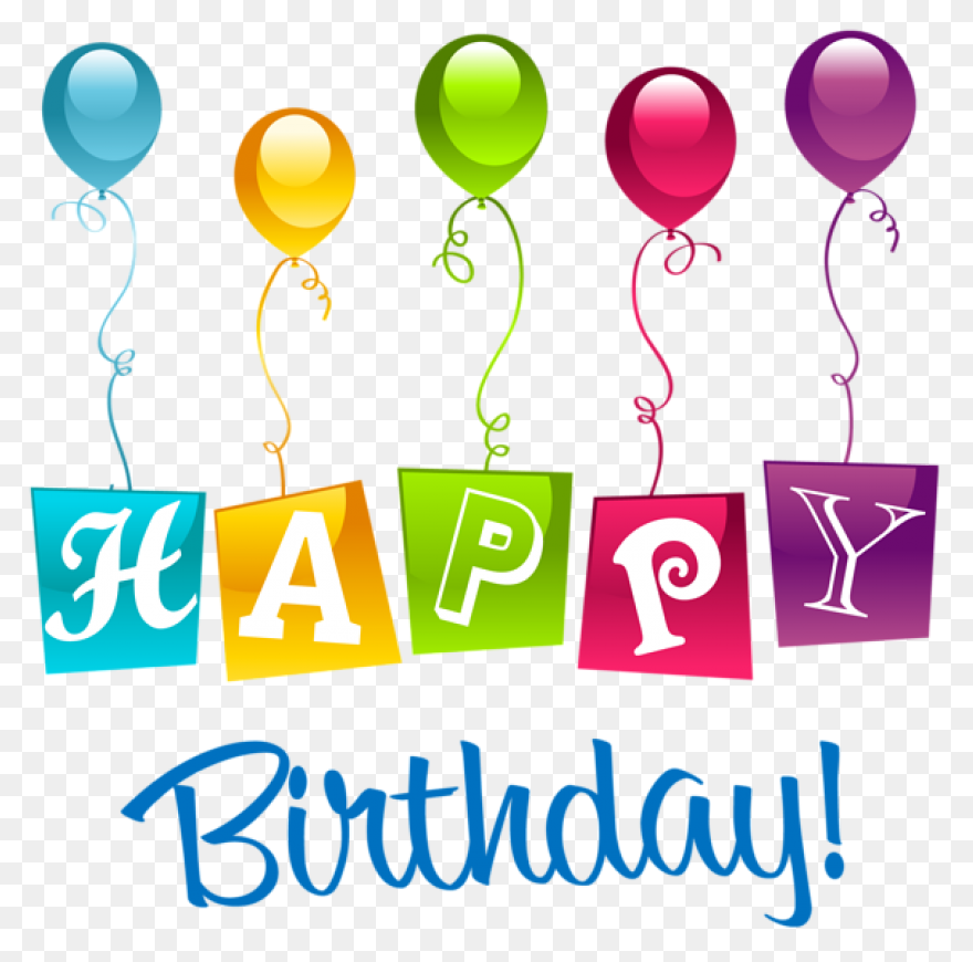 Happy Birthday Text Png Transparent