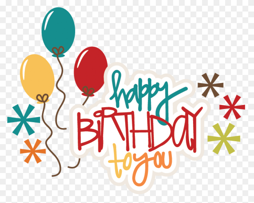 Happy Birthday Text Png Transparent