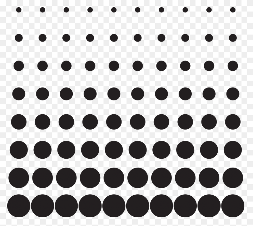 Radial Halftone Frame Ii | Free PNG