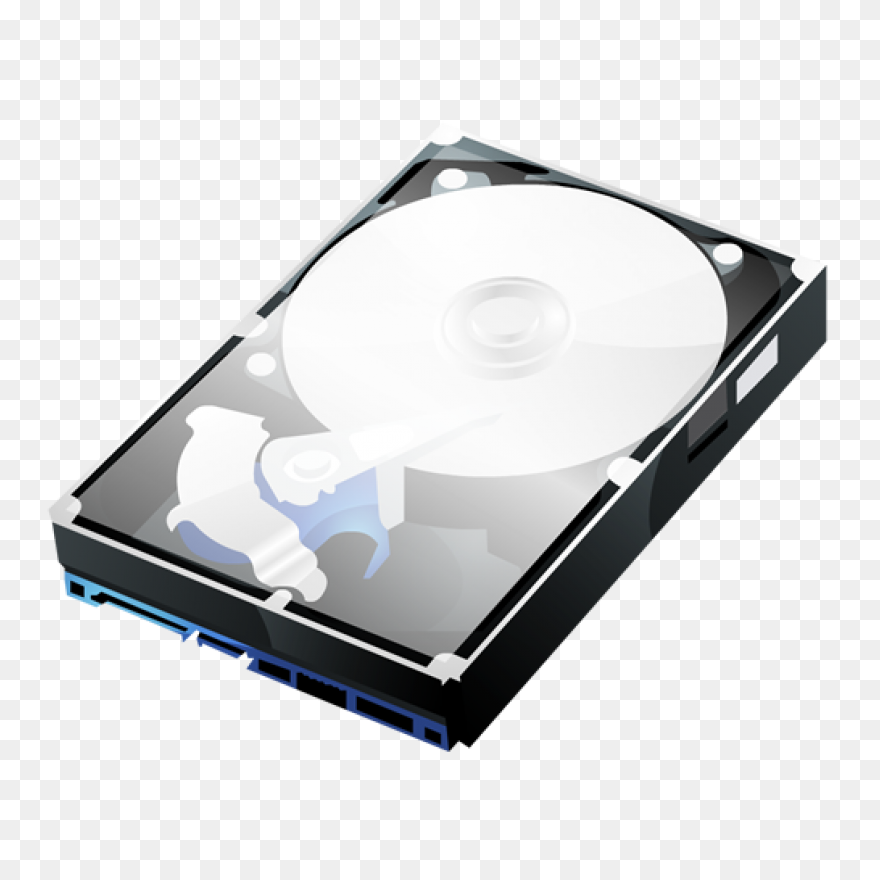 Arrow Pointing To Disk Drive Clip A
