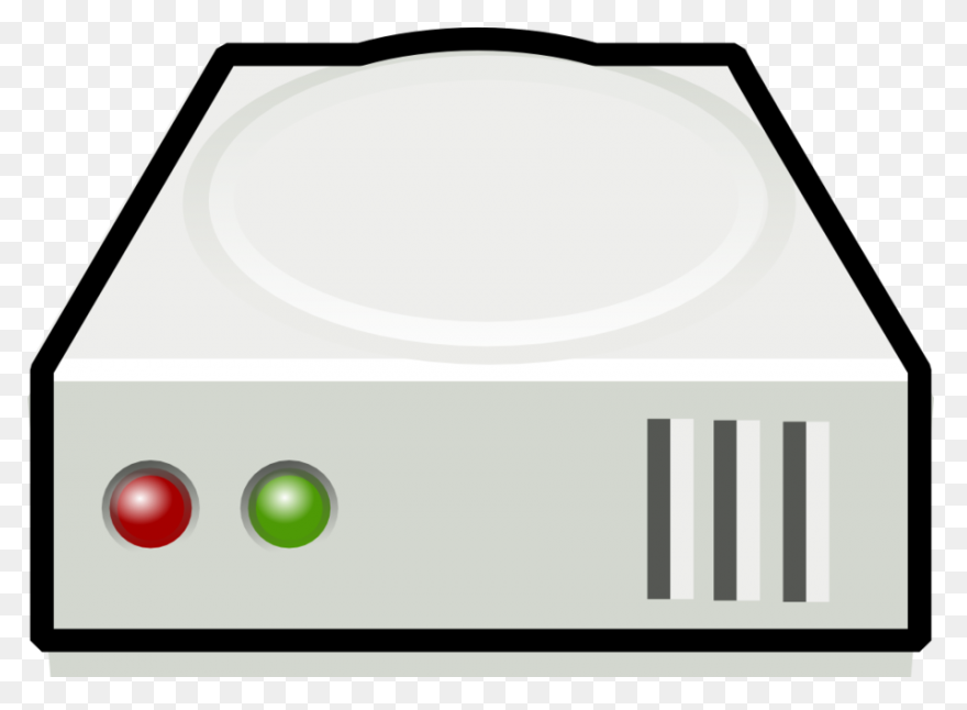 Arrow Pointing To Disk Drive Clip A