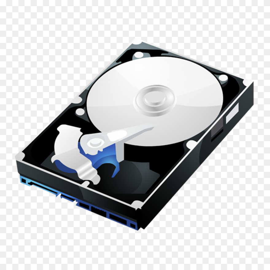 Arrow Pointing To Disk Drive Clip A