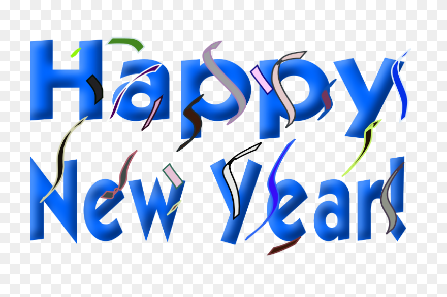 Creative 2016 Happy New Year Text D