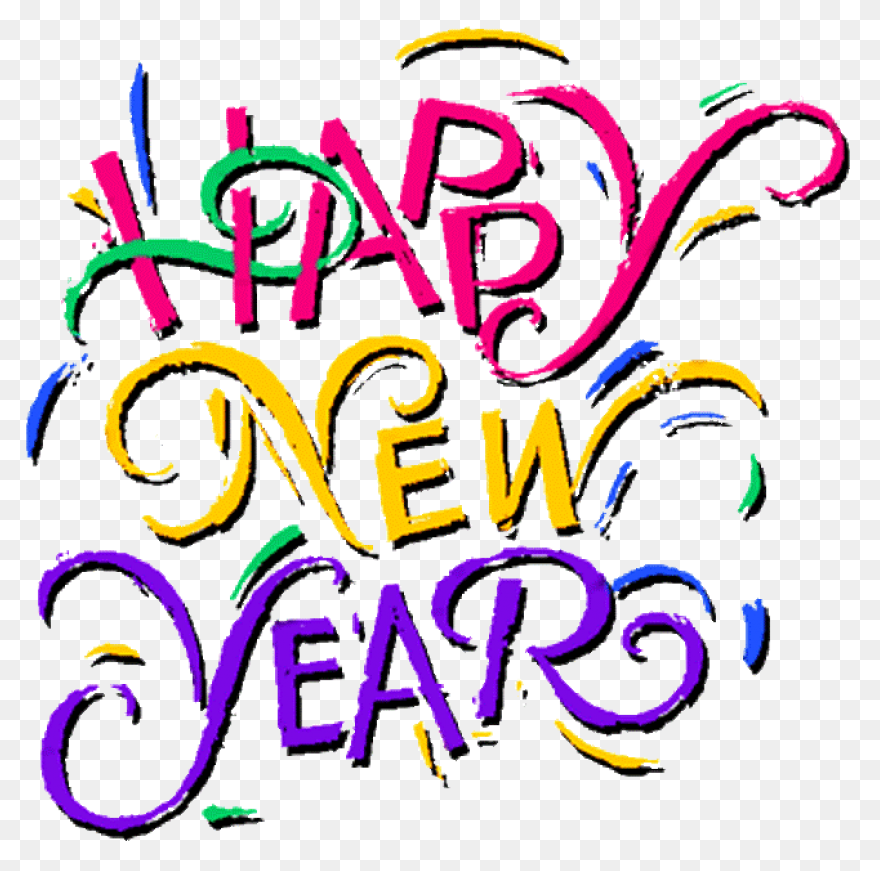 Creative 2016 Happy New Year Text D
