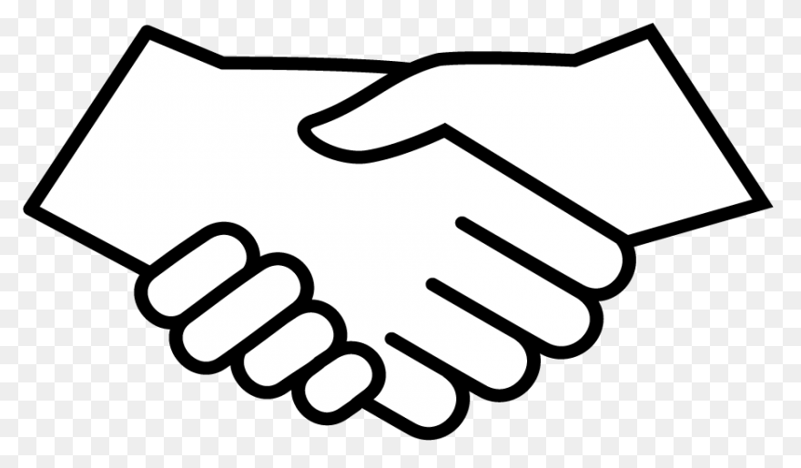 Strong Partnerships Handshake Icon Clipart - Handshake Icon