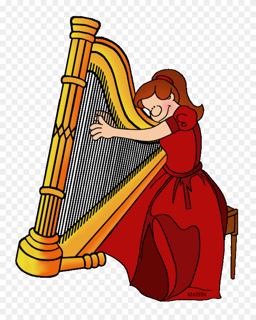Harp Clipart Transparent - Jack And