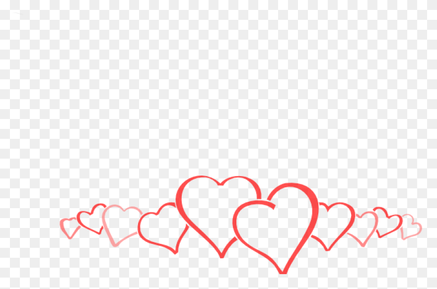 Square Border With Heart Corners Cl
