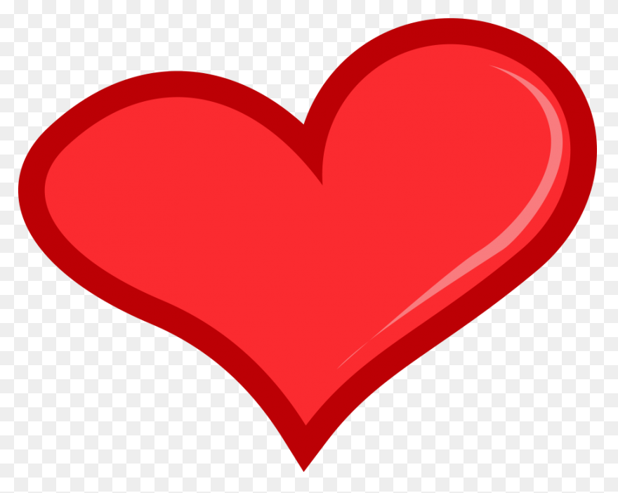 Free Red Heart Transparent Backgrou