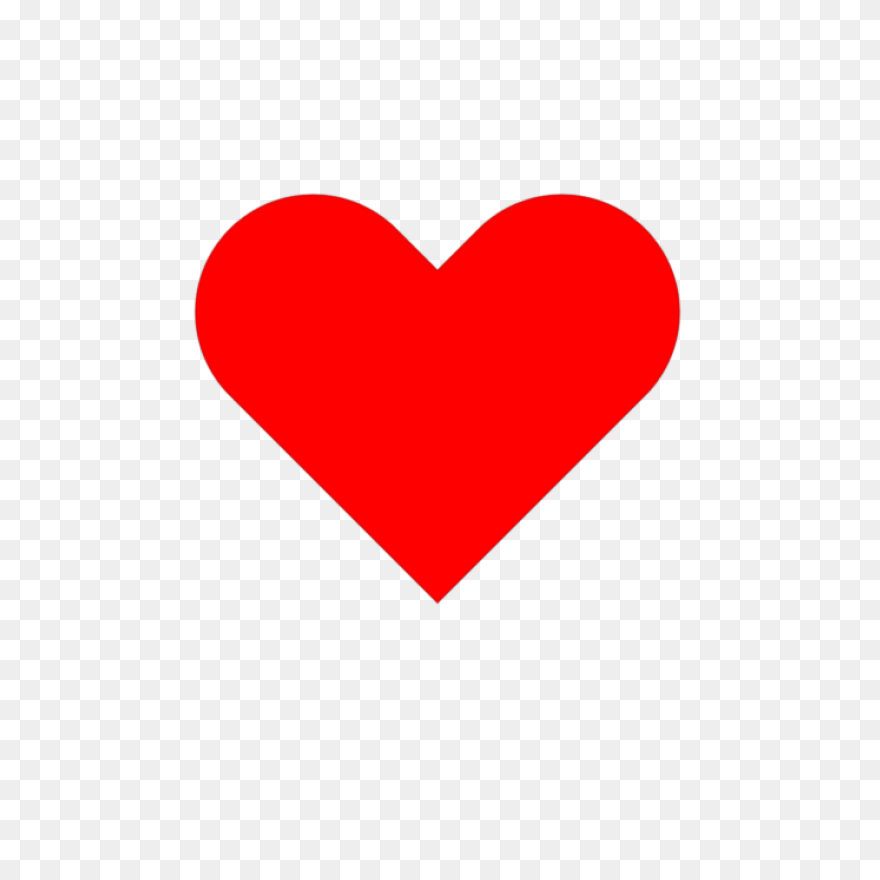 Free Red Heart Background Download - Heart Transparent