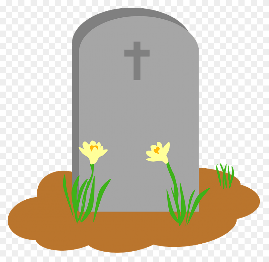 14+ Headstone - View: Gravesite With Flowers Clipart. Free PNG Clip Art
