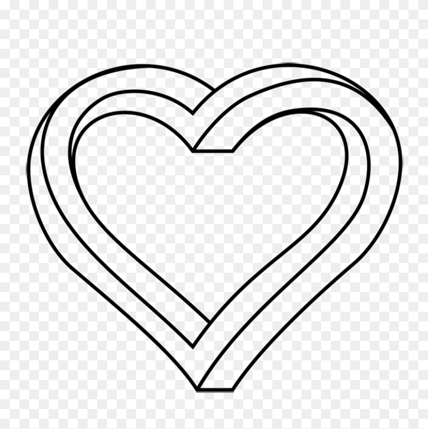 Heart Drawing - ClipartFlare - Clip