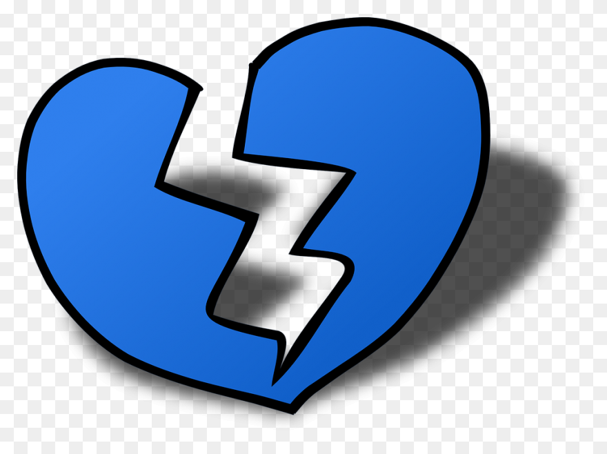 Heart Heartbreak Love Free Vector - Heartbreak