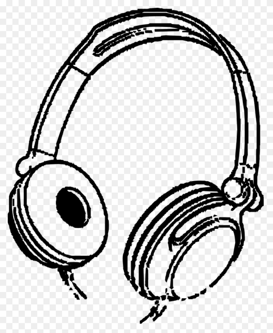 Vector Clip Art Of Headphones Icon 