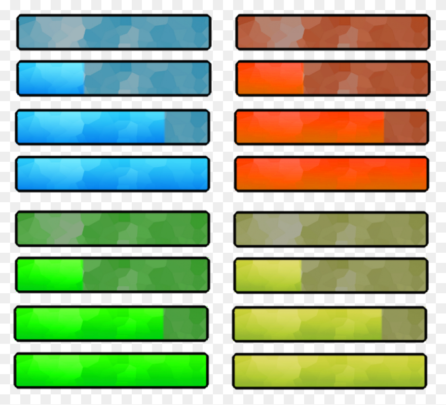 Health Bar Bar 10 | Pixel Art Maker