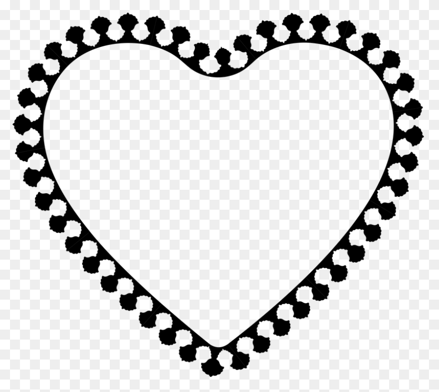 Heart Frame Png Clipart Borders And