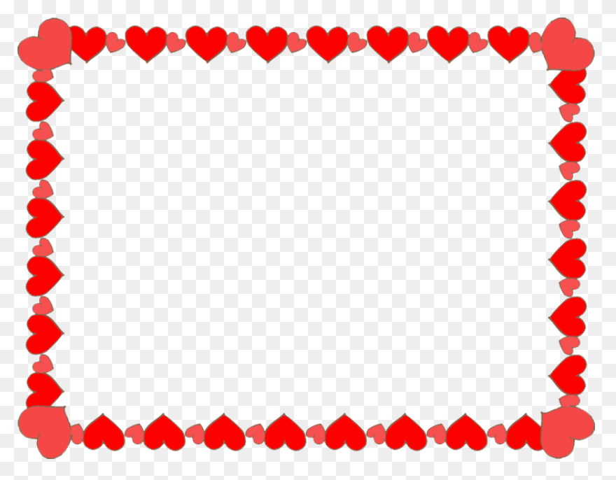 Heart Frame Png Clipart Borders And