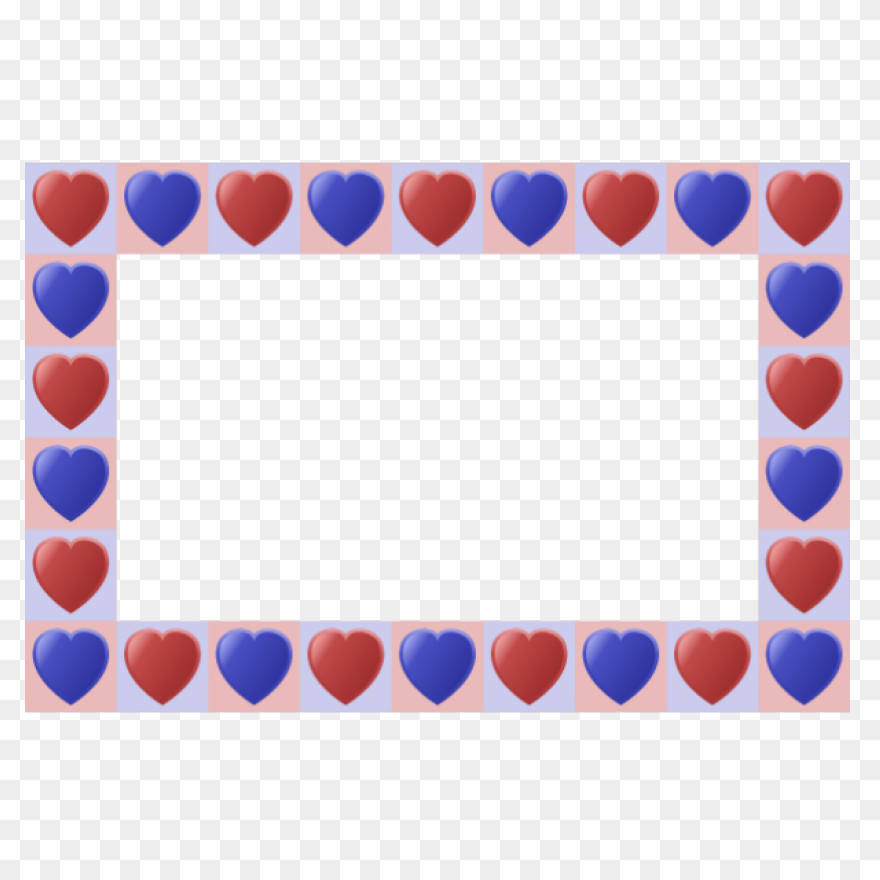 Heart Frame Png Clipart Borders And