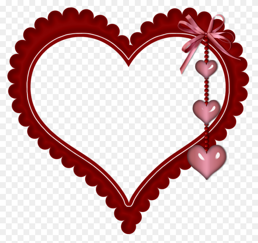 Heart Frame Png Clipart Borders And