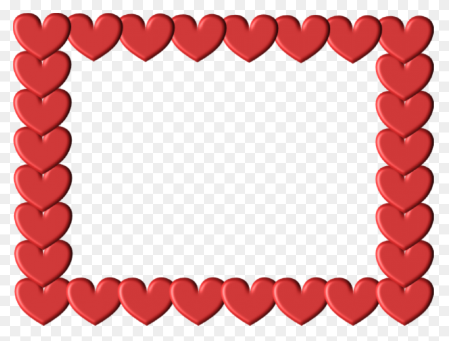 Heart Frame Png Clipart Borders And
