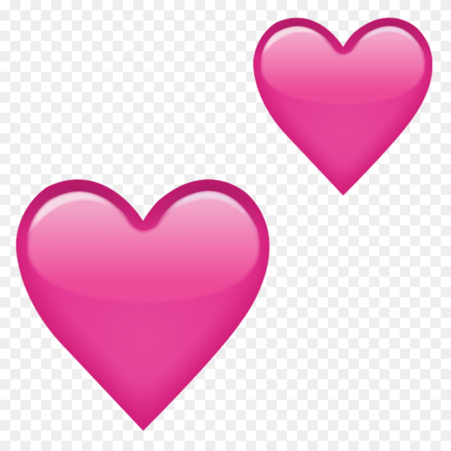 Pink #hearts #emoji #pinkemoji #hea