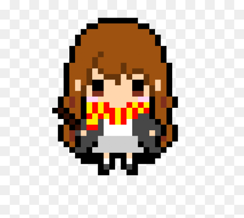 Hermione Granger | Pixel Art - Hermione Granger