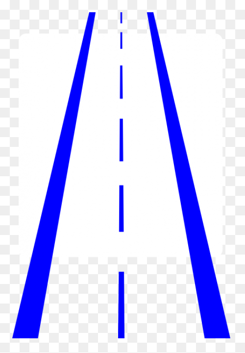 Highway Clipart Highway Sign - Png 