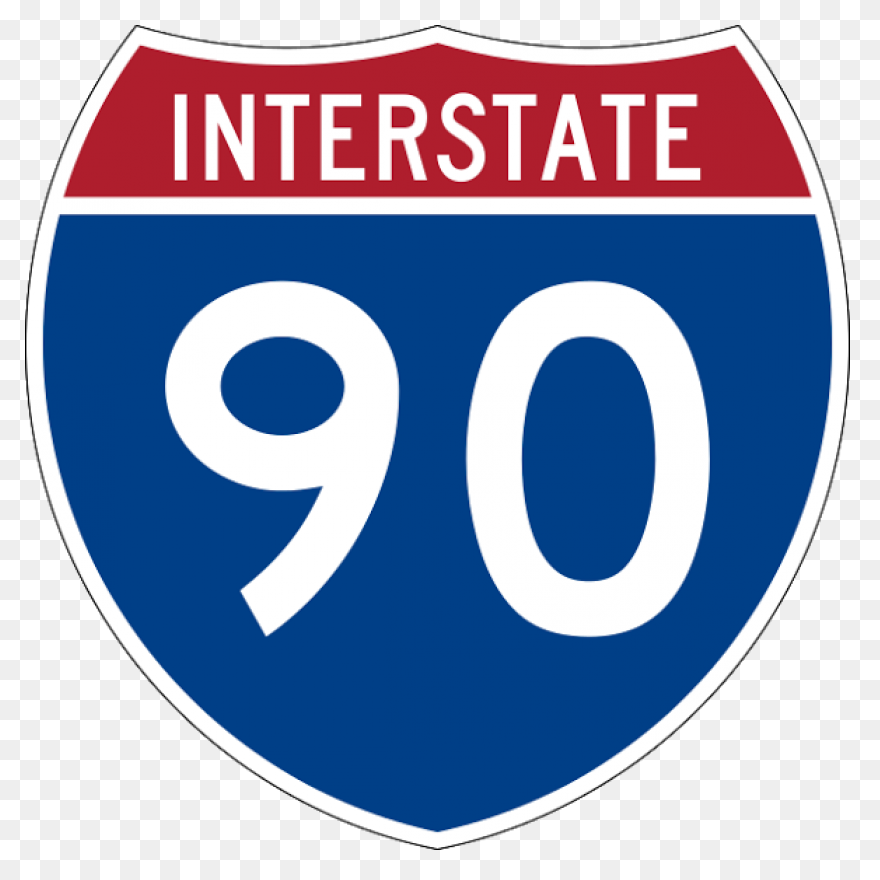 Highway Clipart Highway Sign - Png 