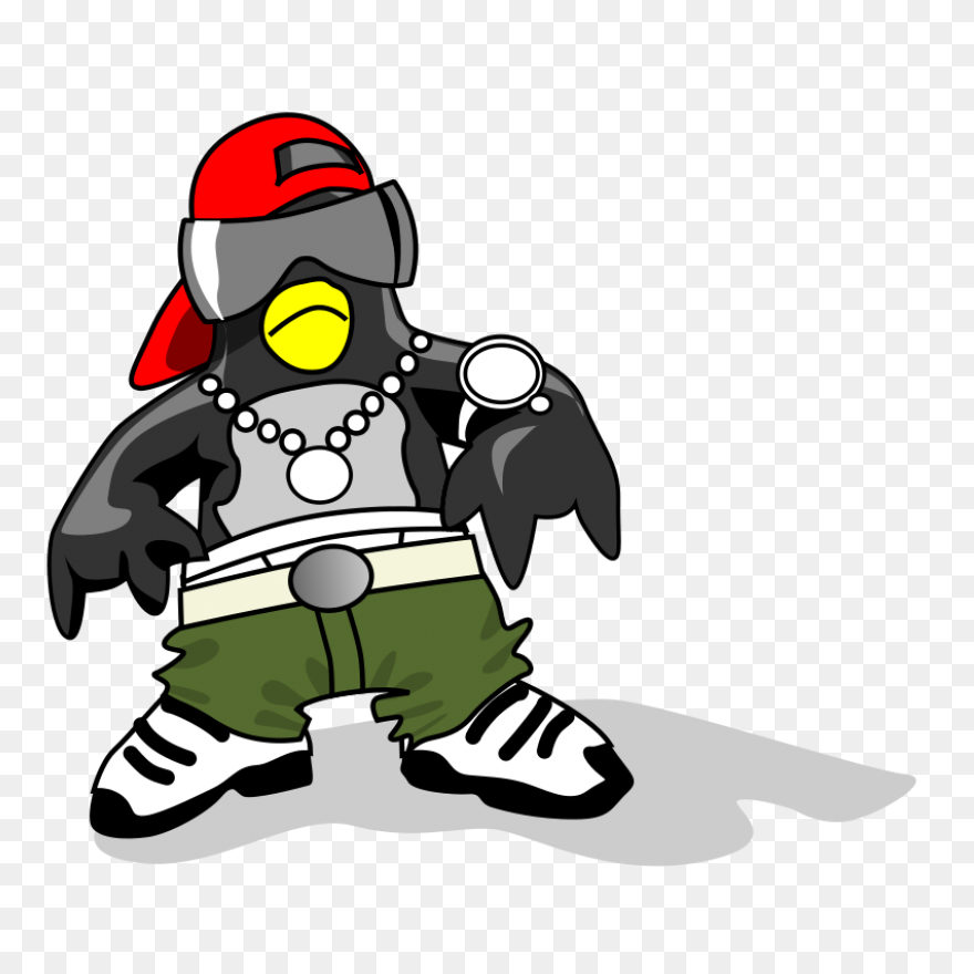 Hip Hop Guy Sticker