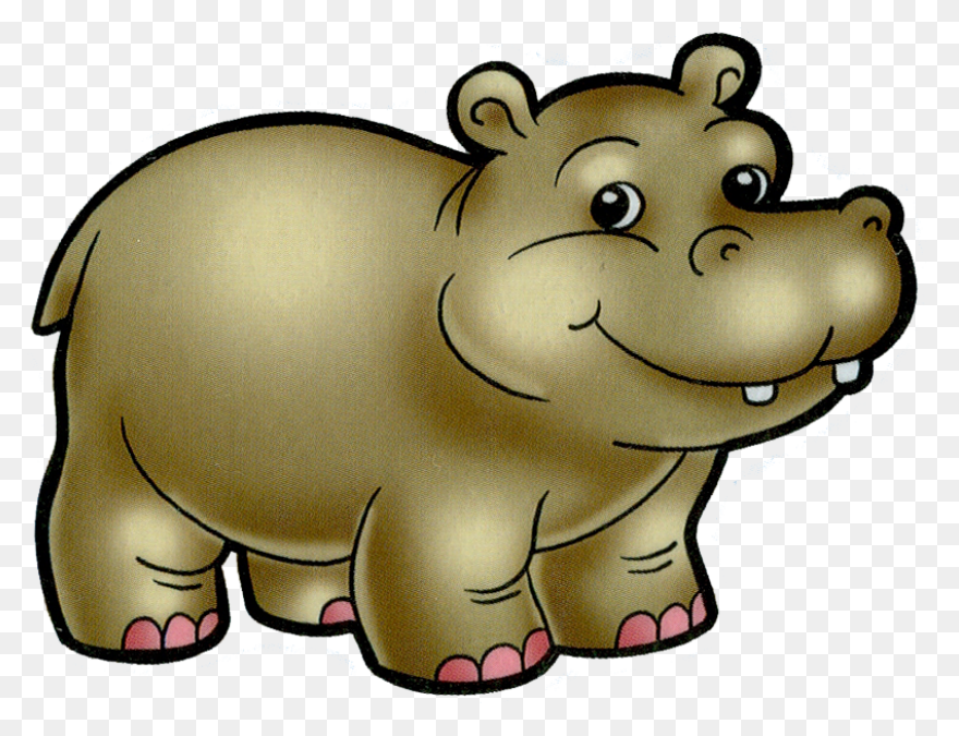 Baby Hippo Clipart Hipopotamos Infantiles - Hippo