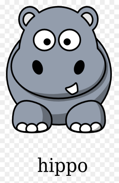 Baby Hippo Clipart Kid .com - Hippo