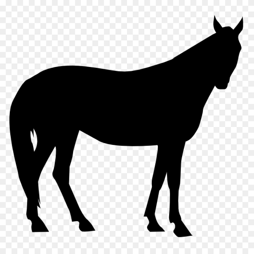Clip Art Mustang Silhouette America