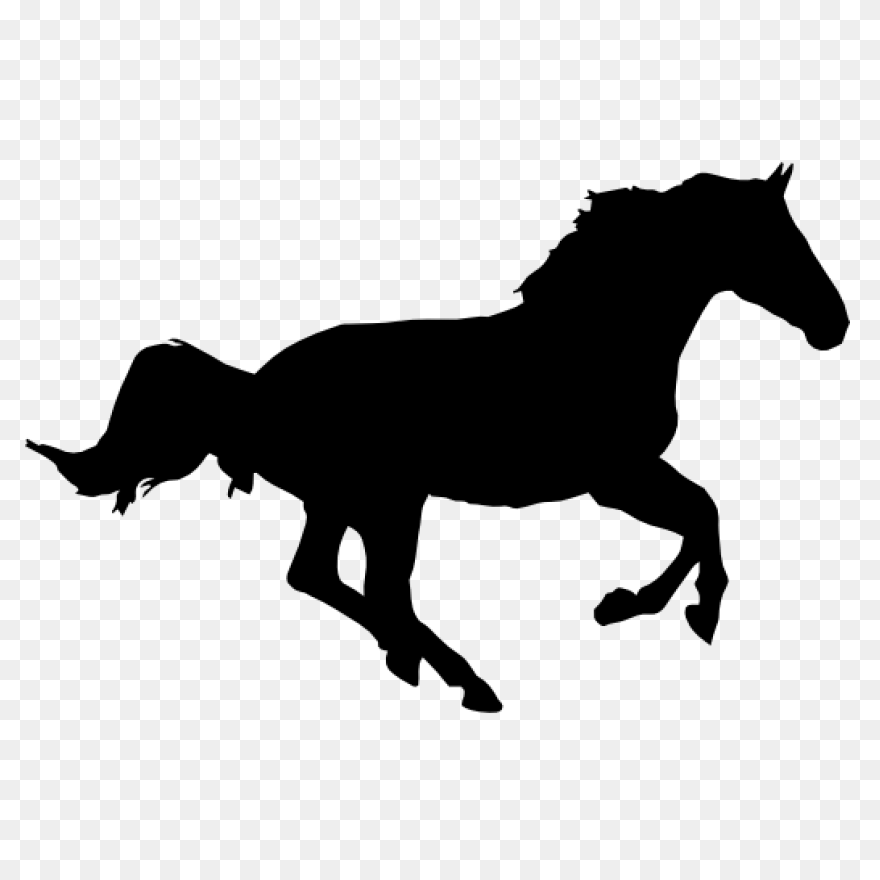 Clip Art Mustang Silhouette America