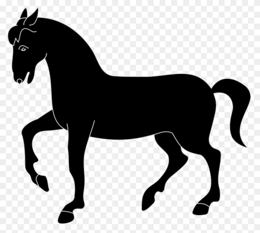 Clip Art Mustang Silhouette America